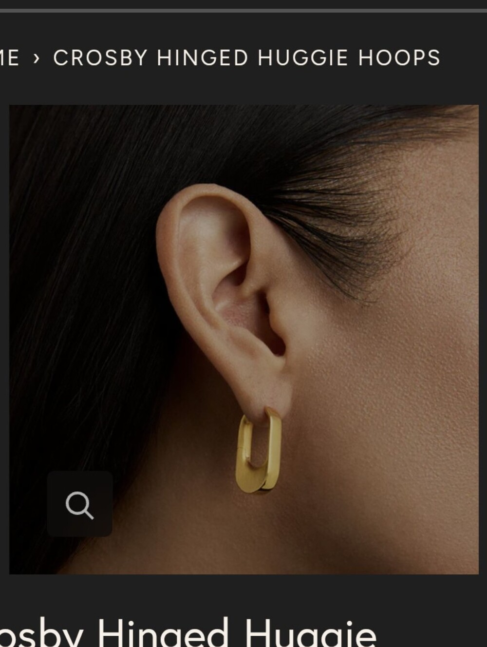 Dean Davidson Crosby Huggies Earrings